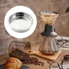 Filtros de café 2 pcs durável filtro de cozinha barra de aço inoxidável fácil manutenção design pressurizado doméstico prático peça de substituição