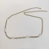 2022 Topkwaliteit Charme riemketting met woorden en sprankelende diamant in 18k verguld voor vrouwen bruiloft sieraden cadeau met doosstempel 273q