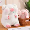 Plüschpuppen 2 Farben Weiche Kawaii Fat Pig Puppe Kissen Gefüllte Schöne Aniaml Lustiges Geburtstagsgeschenk für Kinder Kinder 231007