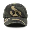 Visières casquette de Camouflage Sports de plein air chapeau de Protection solaire pour hommes femmes Camping Baseball