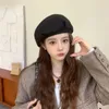 Visors Fashion Women Caps Warm Elegant Versatile Beret Trendy Brando Cap Autumn Winter