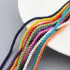 Halsreifen 10 Stück Zierliche emaillierte Halskette, Box-Ketten-Choker-Halskette, Emaille-Pop-Kettenhalsketten, minimalistische, feine Halskette 231007