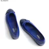 Nieuwe 23ss Grosgrain designer vrouw Katoen ballerina's man lederen luxe ballet schoen Sandalen rubber platte zool slipper slide zomer dames