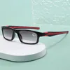 Gafas de sol para hombre y mujer, gafas de lectura deportivas a la moda, diseño de lujo, gafas cuadradas para hipermetropía, protección UV para exteriores 1,0 4,0