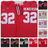 Ohio State Buckeyes Football Jersey i Stock 5 Garrett Wilson 32 Treveyon Henderson 11 Jaxon Smith-Njigba 18 Marvin Harrison Jr. Stitched Jersey