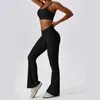 Conjuntos ativos sutiã esportivo e calças largas conjunto de fitness feminino treino correndo roupas menina yoga treinamento treino conjunto deportivo mujer ginásio