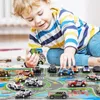 Modèle moulé sous pression Original 50 pièces Mini voiture jouet retirer avec boîte carte inertie véhicule Kit pour enfants garçons Collection cadeau 231007