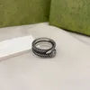 Solitärring aus 925er Sterlingsilber für Herren, luxuriös, Party, Dating, Paar, Totenkopfkopf, Liebesringe, Damenmode, Schmuck, Geburtstagsgeschenk, 231007