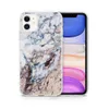 Capas de mármore da moda para iphone 15 Plus 14 Pro Max 13 12 11 XS MAX XR X 8 7 6 Iphone15 Rock Stone Granite Quartz Soft TPU Fashion Cute Lovely Phone Cover Skin