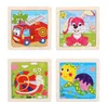 11x11cm dzieci drewniana łamigłówka Kreskówka Animal Animal Tangram Wood Puzzle Puzzle Puzzle Educational Jigsaw Toys for Children Prezenty