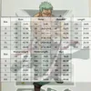 Anime Roronoa Zoro Cosplay Costplay Peruka Pełna zestaw z paskiem z paskiem zielone krótkie włosy Halloween Kostium karnawałowy do Mencosplay