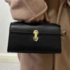 Italian Cowhide Savett Handbag Symmetry Pochette Handheld Small Square Bag One Shoulder Diagonal Straddle Bag 231015