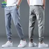 Mannen Broek Lente Zomer Katoen Jogger Broek Mannen Broek Harajuku Cargo Jeans Casual Harem Denim Koreaanse Hip Hop Joggingbroek mannelijke Broek 231007