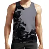 Herren Tank Tops 3D Camouflage Grafikdruck Mann/Damen Lässige Mode Kampagne Weste Kinder Strand T-Shirts Sommer Übergroße Fitnessstudio Kleidung Männer