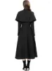 Casacos de trincheira femininos coats9348 jaquetas de moda 2023 pista de luxo design europeu estilo festa roupas