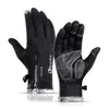 Cinq doigts gants gants d'hiver pour hommes plus velours chaud écran tactile gant froid imperméable coupe-vent antidérapant sports de plein air équitation femmes gants 231007