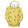 Men's Hoodies Pineapple 3D Print Oversized Women/Men Sweatshirt Streetwear Hip Hop Pullover Hooded Jacket Male Tracksuit Funny Clothes