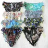 8pcs Women Silk String Bikini Mettie