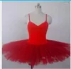 Stage Wear JustSaiyan 1pcs / lot Enfants Fille Solide Dentelle Robe De Ballet Patwork Spaghetti Stap