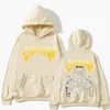 メンズフーディーズ2023アニメチェーンソーマンAki Denji Power Metal Hoodie Manga両面グラフィックスウェットシャツ女性のヒップホップカップル