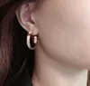 18k 골드 도금 고품질 귀걸이 스터드 귀걸이 고전적인 패션 애호가 이어링 Diamonds womengirl jewelry 여자 선물을위한 보우리 디자이너 -A