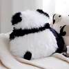 Kudde panda kuddar täcker dekorativa kinesiska traditionella broderier för soffa stol sängkläder hem deco
