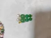 Stud Earrings Arrival Favorite Pearl Dangle Genuine Pearls Green Jade S925 Sterling Silver Fine Jewelry Wedding Women Gift