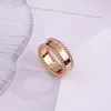 Abertura ajustável titânio aço prata amor anel homens e mulheres jóias de ouro rosa para amantes casal anéis presente com broca um ni 351072