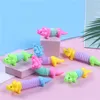 Pop Tube Dinosaurus Telescopische Buis Speelgoed Vent Decompressie Dieren Telescopische Rekbuis Kinderen Veelzijdig ontwikkelingsspeelgoed