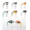 US Color Glass Bowl With Handle For Glass Bong Water Pipes Dab Rig Smoking Accessories Smoking Shop Optimal Airflow