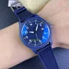 V7F Watch Swiss ETA2892-2 Diametro di movimento automatico 41mm Custodia in ceramica Blu Blu Black Commercio di zaffiro Crystal Glass Super Luminio Puntatore automatico