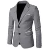 Nibesser casual xadrez impressão masculina blazer moda manga longa vestido de casamento casaco outono branco negócios sociais blazer jaqueta 2628