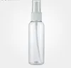 Frascos de spray vazios transparentes 30ml 50ml 60ml 80ml 100ml 120ml mini recipiente recarregável de plástico vazio cosmético ZZ