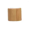 Storage Bottles 20/410 24/410 28/410 Bamboo Disc Cap Eco Natural Wooden Lid Cosmetic Lotion Shampoo Shower Gel Top