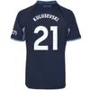 Full Set Spurs 23 24 S-4XL Soccer Jerseys Kane Son Perisic Kulusevski Tottenham Hojbjerg 2023 2024 Lucas Llors Tredje fotbollströja Bryan Bergwijn målvakt Män barn