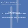 Stilo per iPad Apple Pencil di seconda generazione aggiornato Pen Palm Rejection attivo