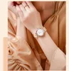 Женские часы, часы высокого качества, роскошные кварцевые часы с кварцевой батареей, водонепроницаемые часы Simple Limited Edition со стальным ремешком
