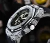 Orologio con diamanti Orologi da polso meccanici svizzeri 2023 Famosi tutti i quadranti funzionanti orologio di design classico Orologi da uomo con diamanti in cristallo di moda di lusso Quadrante grande HBCJ