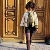 Abrigos de trinchera para mujer Vintage Patchwork Botón Abrigo de algodón Impresión Chaqueta acolchada Mujeres Otoño Invierno Grueso Cálido Manga larga Ropa de lujo