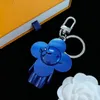 Astronaut Sunflower Flower Car Keychain for Men and Women Key Chain Couples Key Hanging Accessories Bag Hanging Accessories Creative Gift Luxurious Jewelry