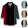 Men's T Shirts Corduroy Men Mens Long Sleeved Stripe Self Cultivation Shirt Top Blouse Sleeve Polyester