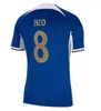 23 24 Enzo CFC Nkunku Soccer Jerseys Retro Collection Mudryk Gallagher Maillot Sterling 2023 2024 Fofana Black Out Maillot de Football Cucurella Mash Up 99966