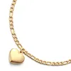 Bracelets de cheville Amour Coeur Pendentif Cheville Chaîne Pied Plage Bracelet Bijoux Cadeau Pour Femme Petite Amie