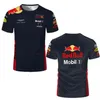 2022 Nieuwe F1 Team Kinderen Rood Seizoen Extreme Sport Omstander T-shirt Bull Jongens Meisjes Outdoor Ademende Korte Mouwen253Q