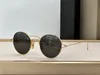 Neue Modedesign runde Sonnenbrille 915 exquisiter Metallrahmen einfacher und beliebter Stil Outdoor-UV400-Schutzbrille