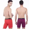 Sous-vêtements 4pcs Pack Boxer Hommes Sous-vêtements Modal Mâle Respirant Shorts Boxers Longs Boxershorts Vêtements Plus292L