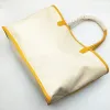 مصممة نساء أخضر حمل مركب كيس شاطئ كتف قابل للانعكاس قماشية تسوق قماشية يدوي Pochette Accessoire