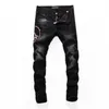 Pink Paradise Plein Classic Fashion Man Jeans Rock Moto Mens Design Design Jeans justed congenny Skinny Denim Biker Plein Jeans 228z