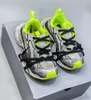 Роскошные кроссовки 3XL Dad Shoes Track 9 9.0 Мужчины Женщины Ретро кроссовки Черно-белые желтые сетчатые нейлоновые пары Спортивная повседневная обувь для бегунов с протектором EU35-46