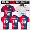 2023 24 Cagliari Calcio OBERT Soccer Jerseys NANDEZ VIOLA LAPADULA ZAPPA Football Shirt PAVOLETTI DEIOLA LUVUMBO